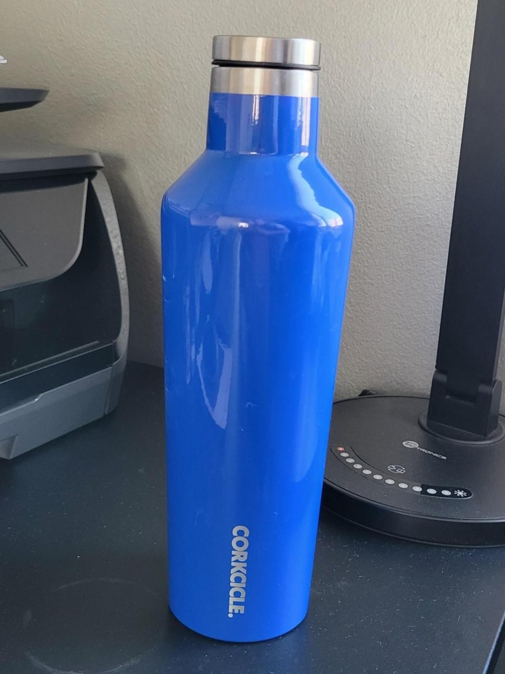 Corkcicle Stainless Steel Bottle in Bright Blue